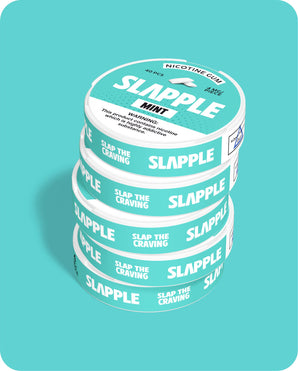 Mint | Nicotine Gum | 5 Pack - 40 PCS/Pack