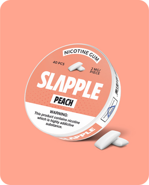 Peach | Nicotine Gum | Single Pack - 40 PCS